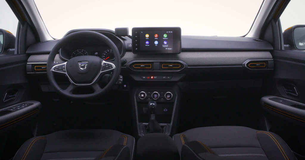 interieur dacia sandero 2021