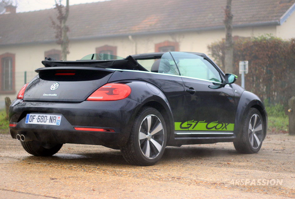 Vw cox cabriolet tsi noir, essais auto et photos