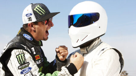Ken Block versus The Stig of top gear