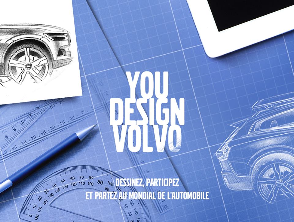 concours design volvo Mondial de l'auto Paris 2014
