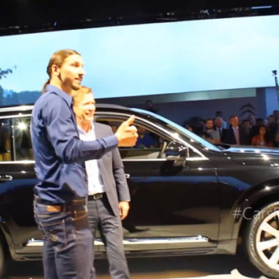 Paris 2014: Zlatan au Mondial de l'Auto !