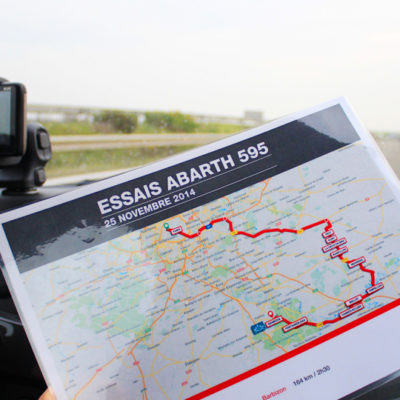 road trip essais abarth 595 paris