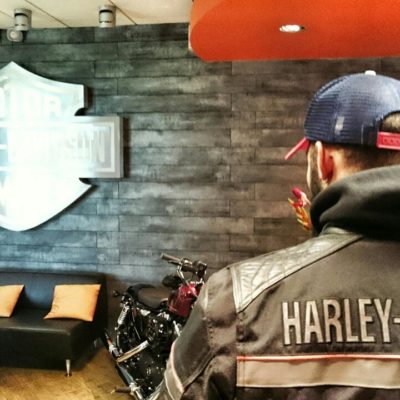 blouson harley davidson bike
