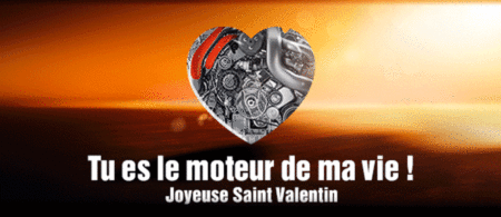 Publicité loueur de voitures Sixt pour la Saint valentin