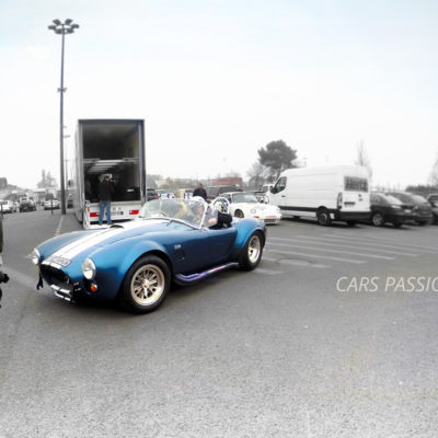 photos Shelby AC Cobra 427 blue stripe white le Mans 2015