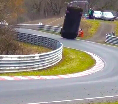 horrible crash nurburgring nismo gtr vidéo