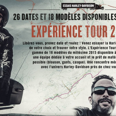 essais harely davidson eperience tour france 2015