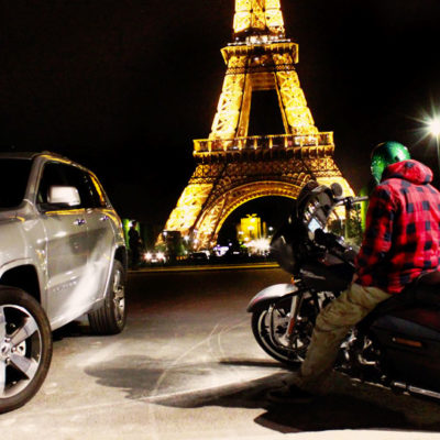 photos photo tour eiffel Paris 2015 - Jeep Harley