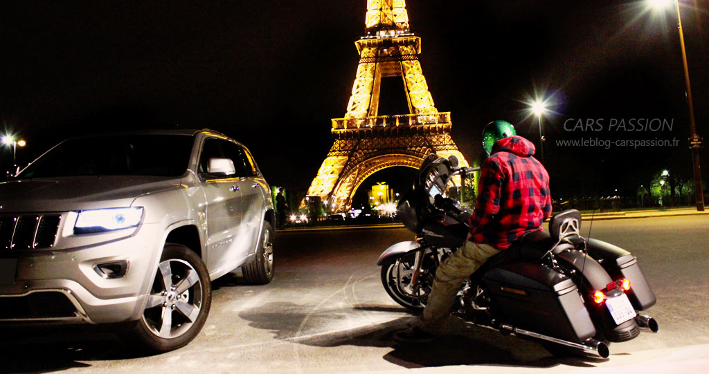 photos photo tour eiffel Paris 2015 - Jeep Harley