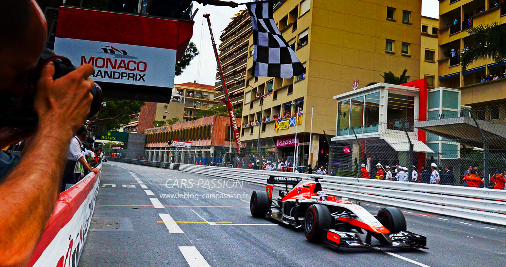 photo Grand Prix de Monaco F1 Jules Bianchi