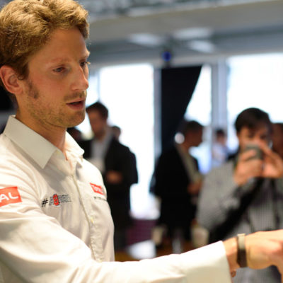 photo Romain Grosjean pilote F1-Total