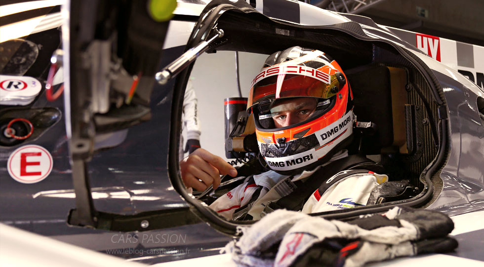 Nico Hulkenberg pilote porsche wec le Mans