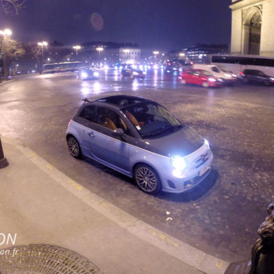 photo Abarth 595 c Turismo Paris by Night