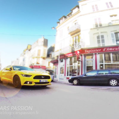 ford mustang rouge gt V8 fastback