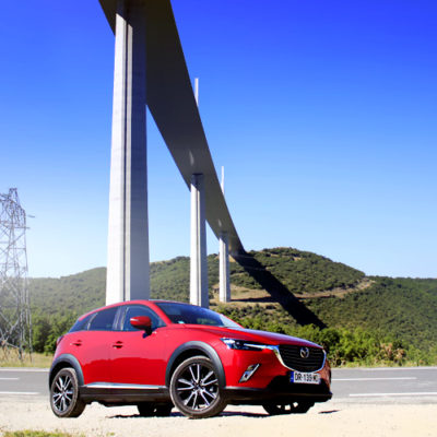 Mazda CX-3-pont viaduc millau