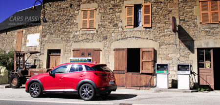 Mazda CX-3 rouge roadtrip