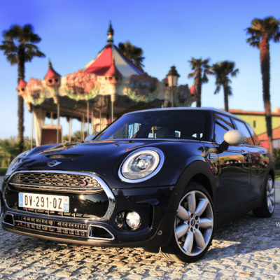 Nouvelle Mini Clubman 2016 couleur bleue