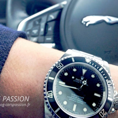 Rolex submariner Jaguar XE