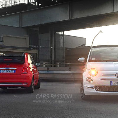 Nouvelle Fiat 500cc et citadine 2016 essai à Turin