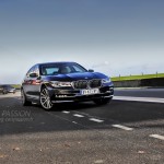 Nouvelle Bmw serie 7 730d circuit de Reims route avis essai berline luxe 2016