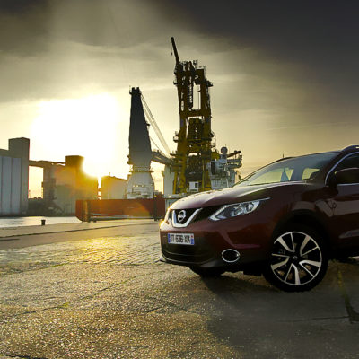 test Nissan Qashqai Tekna diesel dci 130 - port de Rouen 07