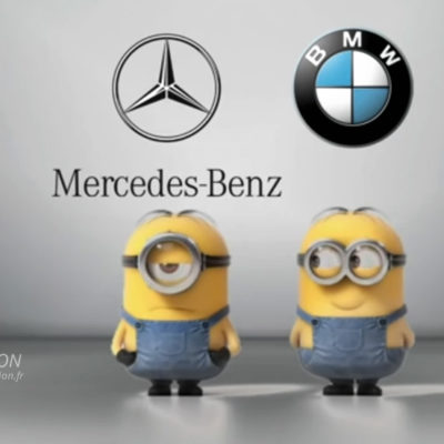 les-minions-mercedes-vs-bmw-video