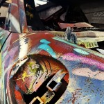 porsche 911 street art fire 2016 - graffiti tag 6