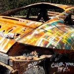 porsche 911 street art fire 2016 - graffiti tag 8
