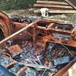 porsche 911 street art fire 2016 - graffiti tag 11