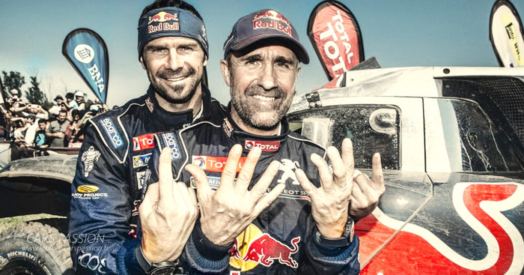 victoire Stéphane Peterhansel Dakar 2016 Peugeot 2008 302