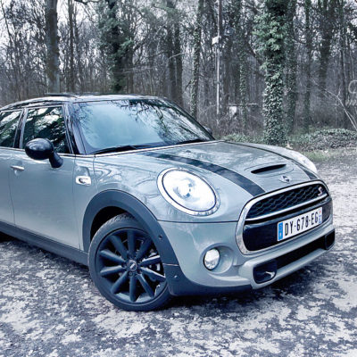 Mini Cooper 5 portes SD F55 prix équipements options 2016 couleur Moonwalk Grey metallise