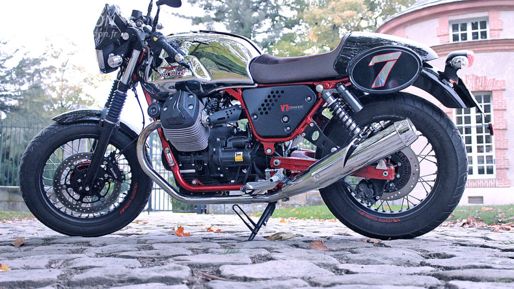 Test Moto Guzzi v7 II cafe-racer, avis essai moto