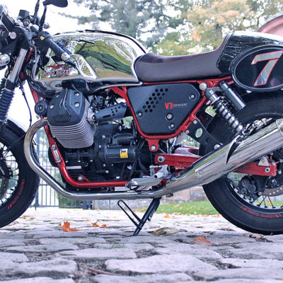 Test Moto Guzzi v7 II cafe-racer, avis essai moto