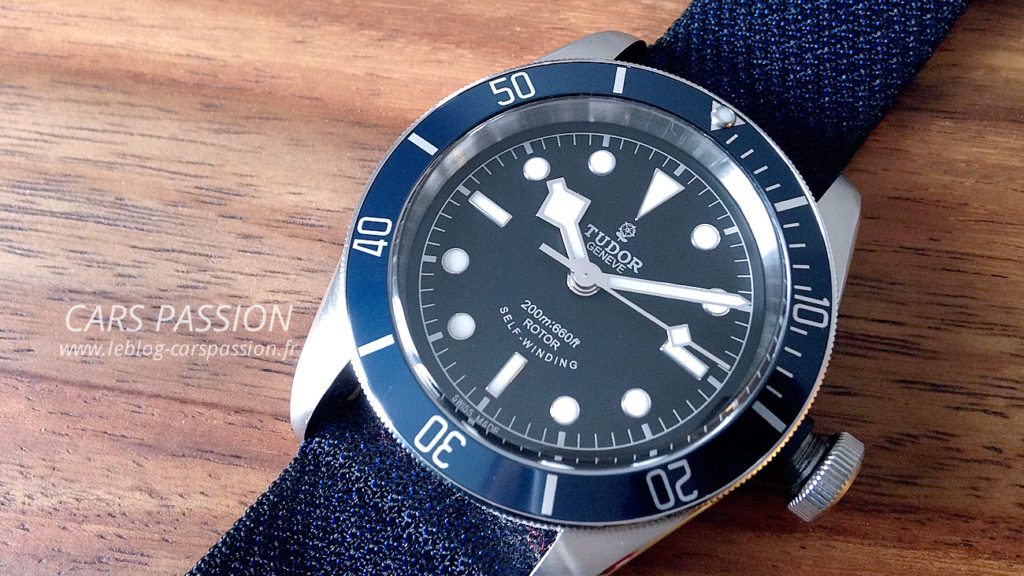 test montre homme tudor blackbay blue