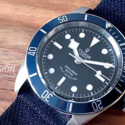 test montre homme tudor blackbay blue