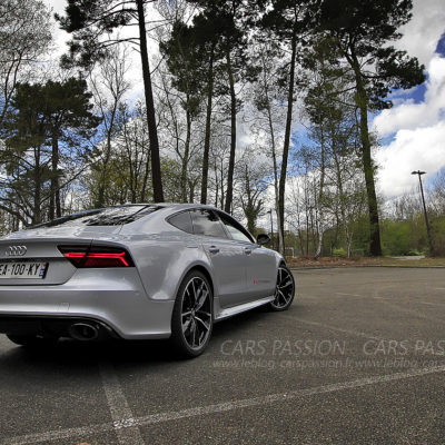 Audi RS7 Performance 605 fiche technique 2016