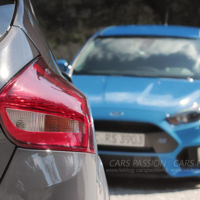 Ford Focus RS 2016 bleu et grise en photos
