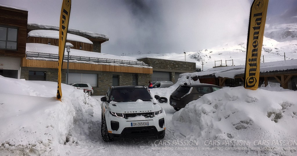 Pneu continental TS860 test avis Land Rover Evoque