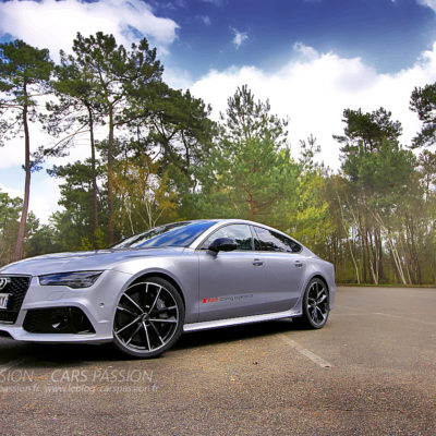 audi RS7 performance 2016 photo gris argent