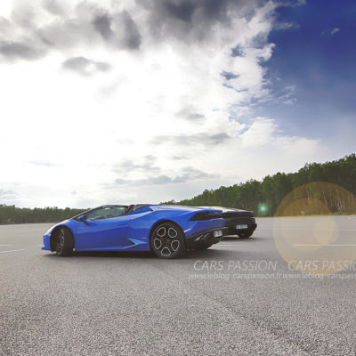 Lamborghini Huracan Spyder coupé essai - Lamborghini Paris Ouest 1