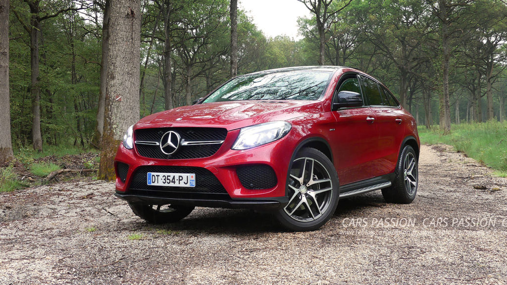 mercedes GLE coupe 450 V6 AMG 2016