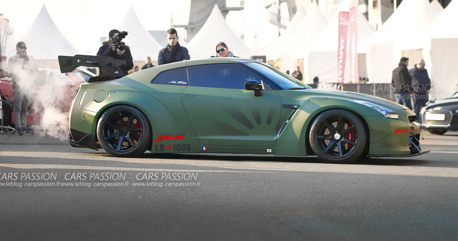 Nissan GTR Liberty Walk LB 1000 Dijon Auto racing - tuning