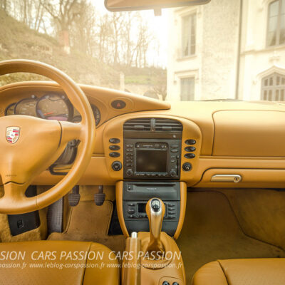 Porsche 996 carrera 2 vue intérieur