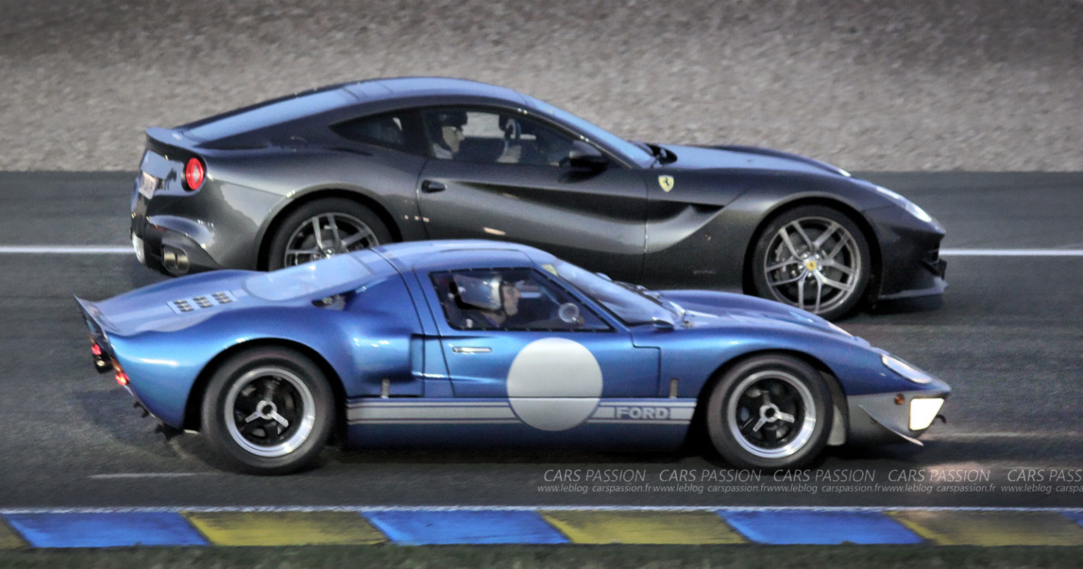 Le Mans Classic, Ferrari F12 et Ford GT40