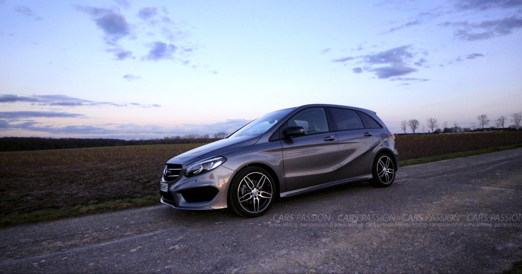 Mercedes classe b 2016 180d Cdi sport essai monospace