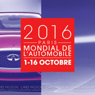 mondial Auto Paris 2016 Infiniti Q60 places entrees