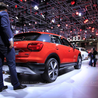 new nouveau Audi Q2 orange