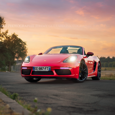 Performances Porsche 718 Boxster, Fiche technique 2017