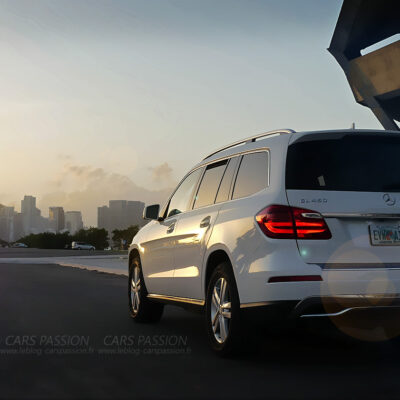 Test essai mercedes GL 450 V8 sixt Miami location auto