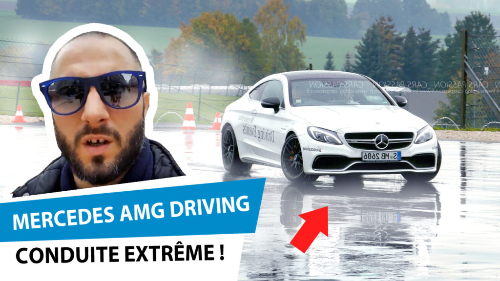 Vlog Auto - mercedes driving events C63 S AMG drift